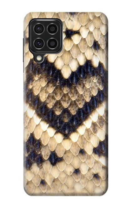 S3417 Diamond Rattle Snake Graphic Print Case For Samsung Galaxy F62