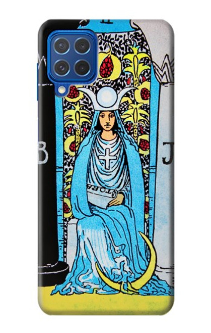 S2837 The High Priestess Vintage Tarot Card Case For Samsung Galaxy M62