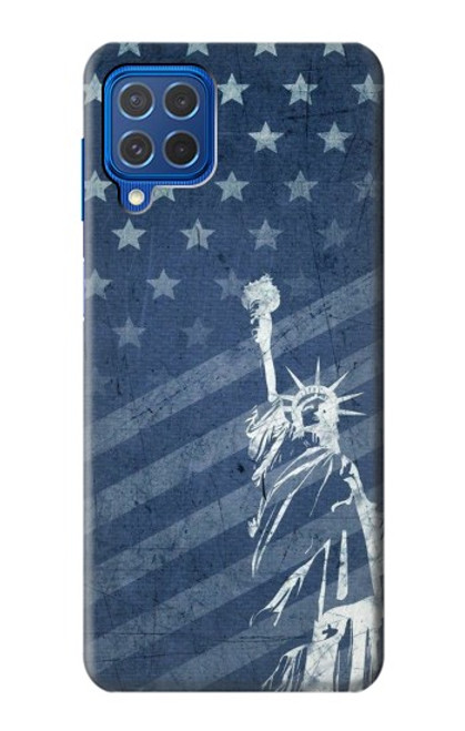 S3450 US Flag Liberty Statue Case For Samsung Galaxy M62