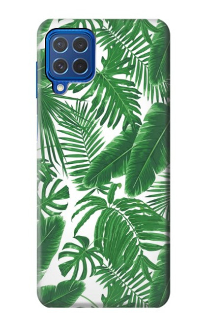 S3457 Paper Palm Monstera Case For Samsung Galaxy M62