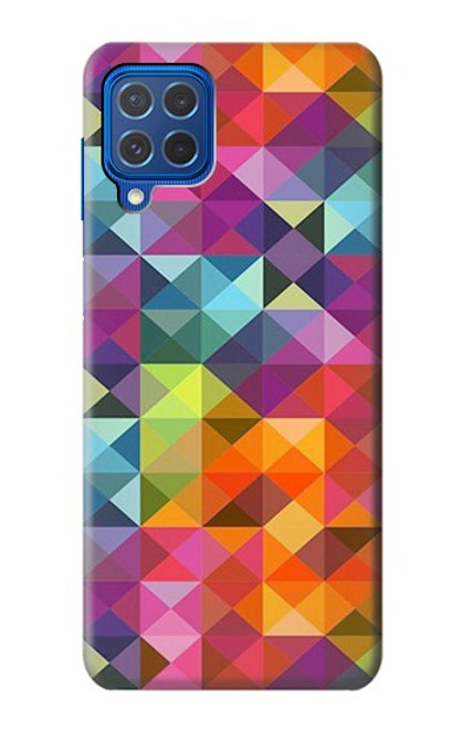 S3477 Abstract Diamond Pattern Case For Samsung Galaxy M62