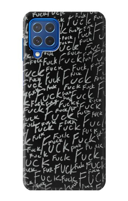 S3478 Funny Words Blackboard Case For Samsung Galaxy M62