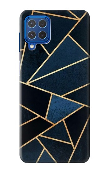 S3479 Navy Blue Graphic Art Case For Samsung Galaxy M62