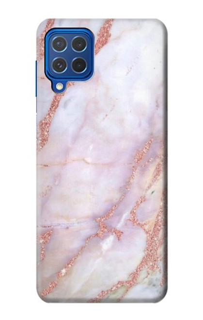 S3482 Soft Pink Marble Graphic Print Case For Samsung Galaxy M62