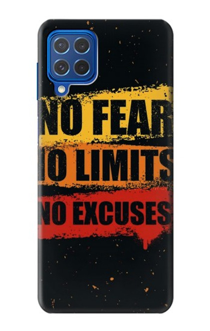 S3492 No Fear Limits Excuses Case For Samsung Galaxy M62
