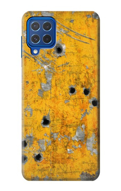 S3528 Bullet Rusting Yellow Metal Case For Samsung Galaxy M62