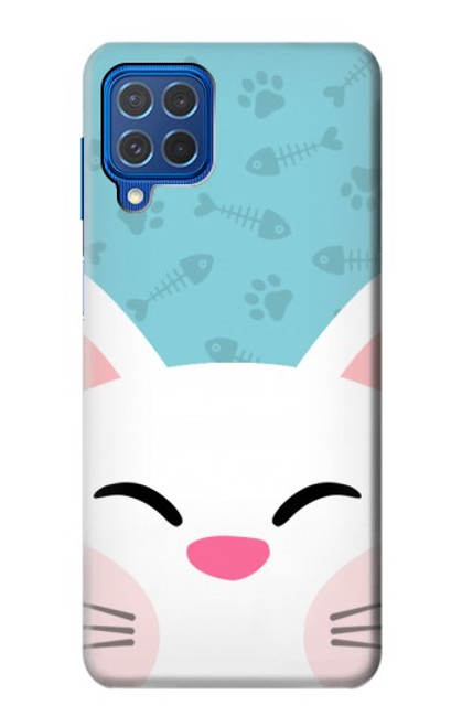 S3542 Cute Cat Cartoon Case For Samsung Galaxy M62