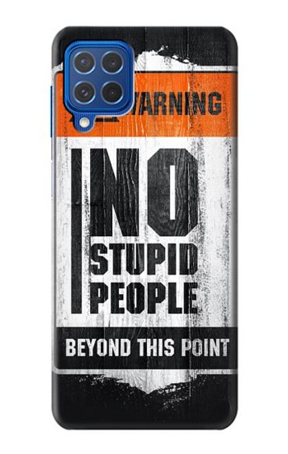 S3704 No Stupid People Case For Samsung Galaxy M62