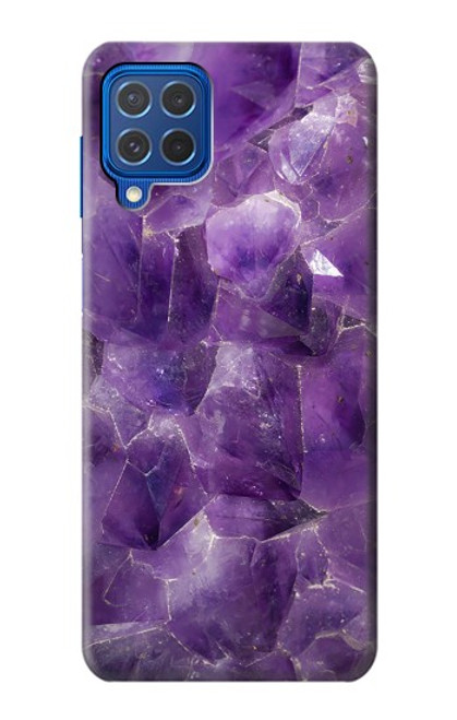 S3713 Purple Quartz Amethyst Graphic Printed Case For Samsung Galaxy M62