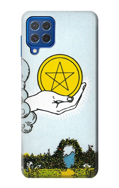 S3722 Tarot Card Ace of Pentacles Coins Case For Samsung Galaxy M62