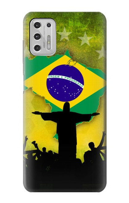 S2981 Brazil Football Soccer Case For Motorola Moto G Stylus (2021)