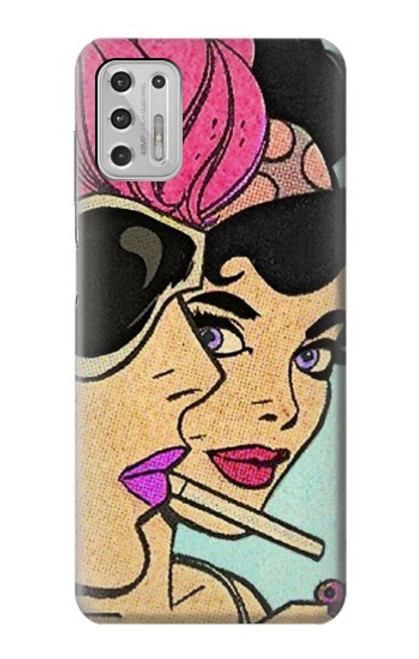 S3171 Girls Pop Art Case For Motorola Moto G Stylus (2021)