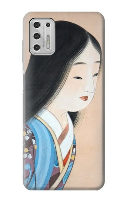S3483 Japan Beauty Kimono Case For Motorola Moto G Stylus (2021)
