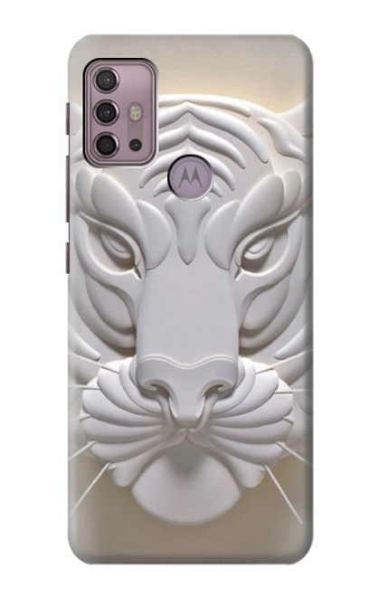 S0574 Tiger Carving Case For Motorola Moto G30, G20, G10