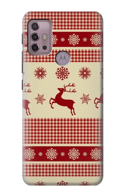 S2310 Christmas Snow Reindeers Case For Motorola Moto G30, G20, G10