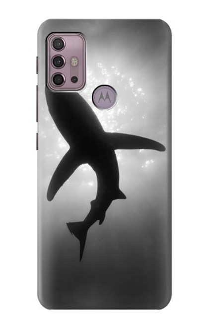 S2367 Shark Monochrome Case For Motorola Moto G30, G20, G10