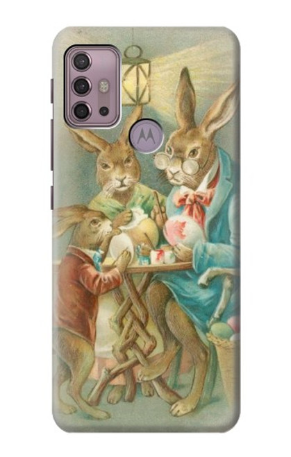 S3164 Easter Rabbit Family Case For Motorola Moto G30, G20, G10