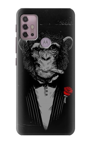 S3167 Funny Monkey God Father Case For Motorola Moto G30, G20, G10