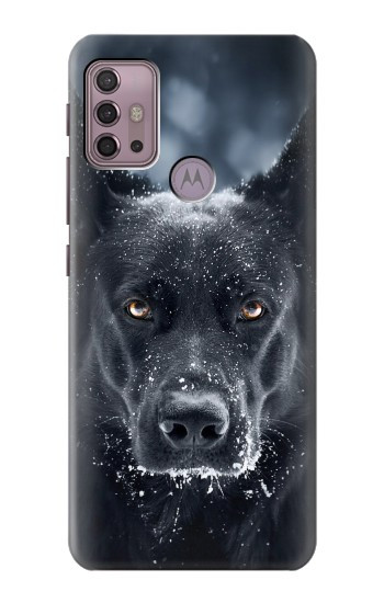 S3168 German Shepherd Black Dog Case For Motorola Moto G30, G20, G10
