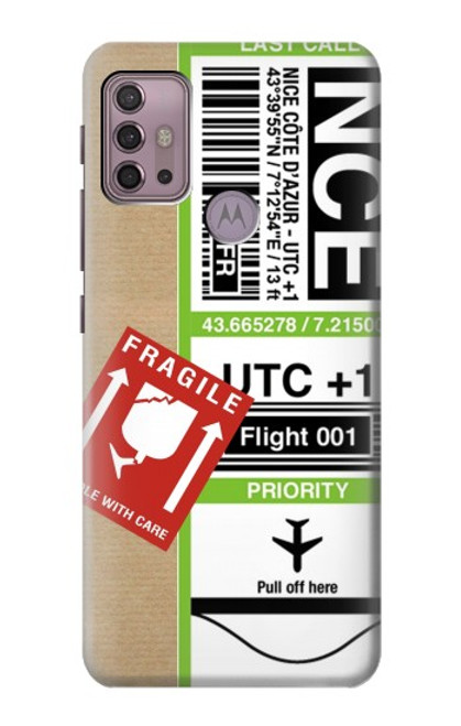 S3543 Luggage Tag Art Case For Motorola Moto G30, G20, G10