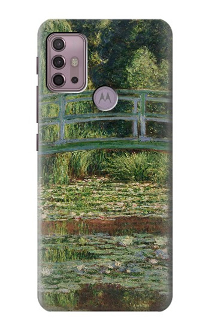 S3674 Claude Monet Footbridge and Water Lily Pool Case For Motorola Moto G30, G20, G10