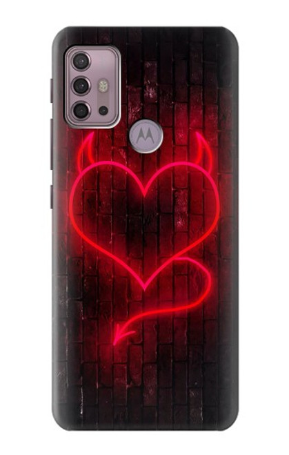 S3682 Devil Heart Case For Motorola Moto G30, G20, G10