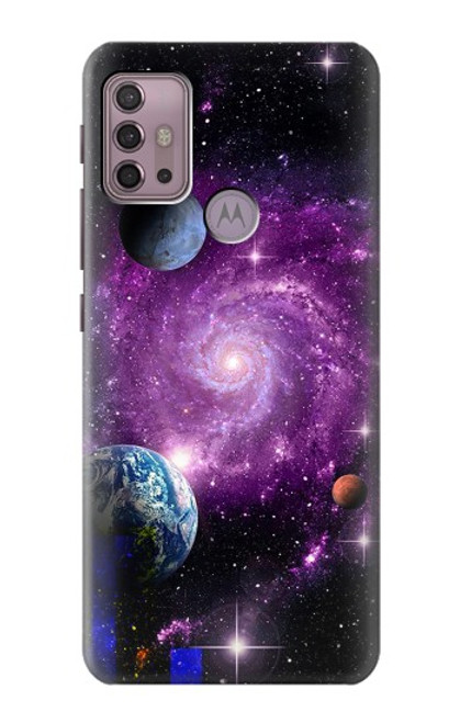 S3689 Galaxy Outer Space Planet Case For Motorola Moto G30, G20, G10