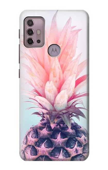 S3711 Pink Pineapple Case For Motorola Moto G30, G20, G10