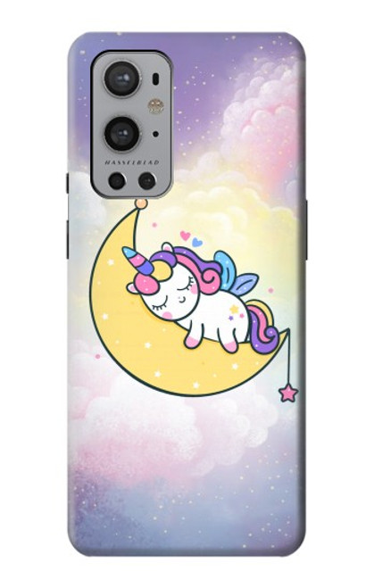 S3485 Cute Unicorn Sleep Case For OnePlus 9 Pro