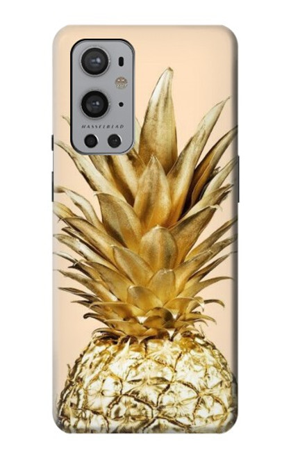 S3490 Gold Pineapple Case For OnePlus 9 Pro