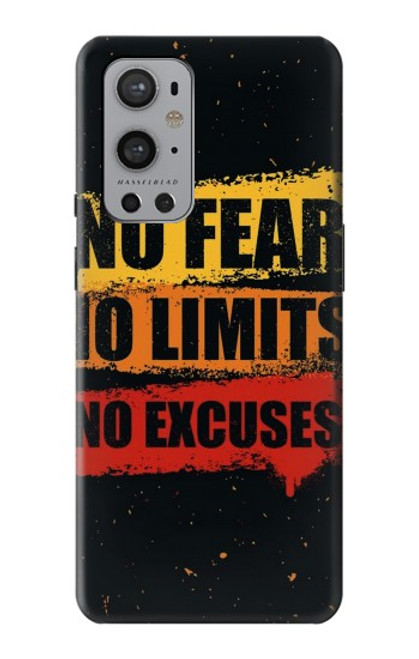 S3492 No Fear Limits Excuses Case For OnePlus 9 Pro