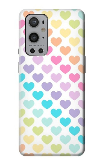 S3499 Colorful Heart Pattern Case For OnePlus 9 Pro