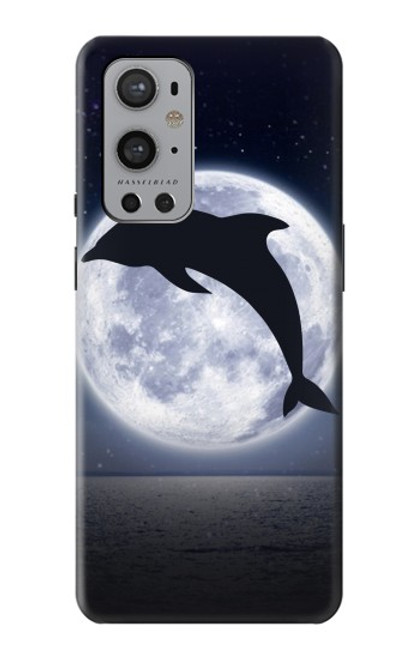 S3510 Dolphin Moon Night Case For OnePlus 9 Pro