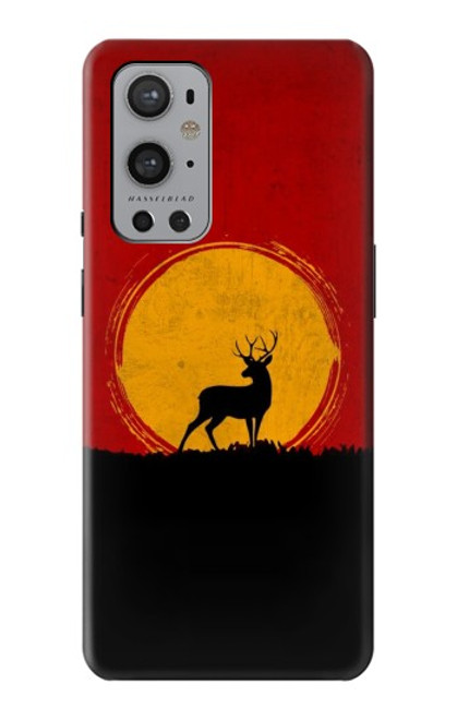 S3513 Deer Sunset Case For OnePlus 9 Pro