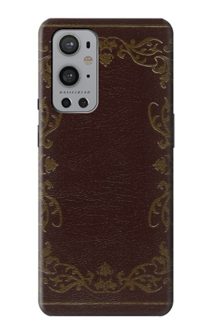 S3553 Vintage Book Cover Case For OnePlus 9 Pro