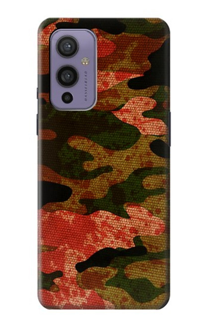 S3393 Camouflage Blood Splatter Case For OnePlus 9