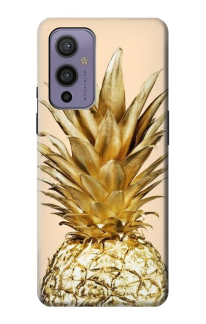 S3490 Gold Pineapple Case For OnePlus 9