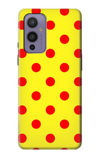 S3526 Red Spot Polka Dot Case For OnePlus 9