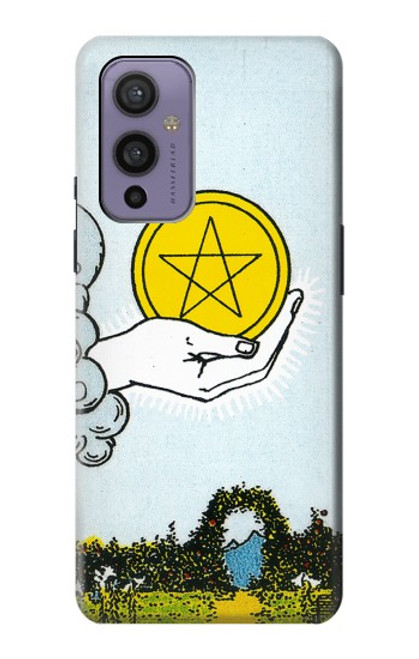 S3722 Tarot Card Ace of Pentacles Coins Case For OnePlus 9