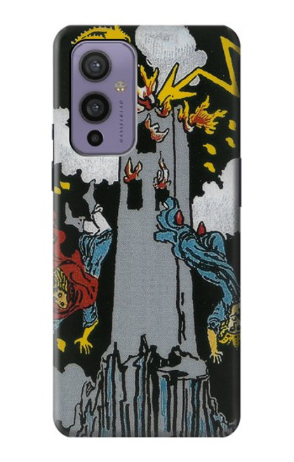 S3745 Tarot Card The Tower Case For OnePlus 9