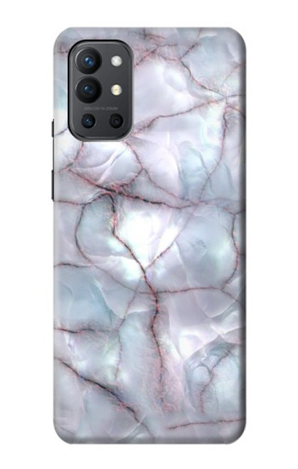 S2316 Dark Blue Marble Texture Graphic Print Case For OnePlus 9R