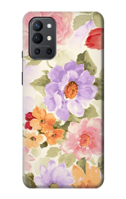 S3035 Sweet Flower Painting Case For OnePlus 9R