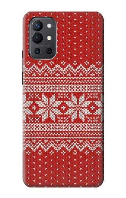 S3384 Winter Seamless Knitting Pattern Case For OnePlus 9R