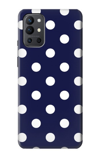 S3533 Blue Polka Dot Case For OnePlus 9R