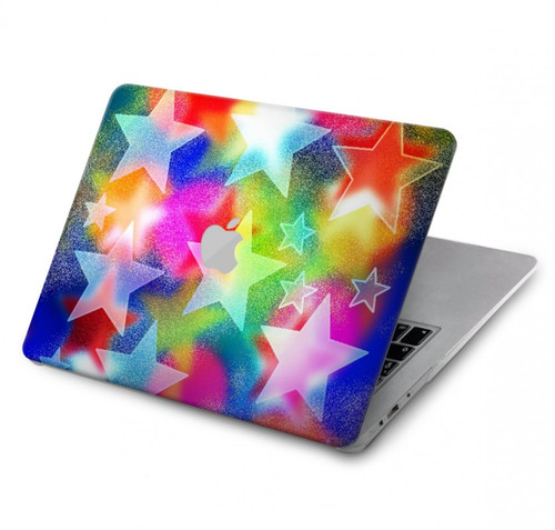 S3292 Colourful Disco Star Hard Case For MacBook Pro 16″ - A2141