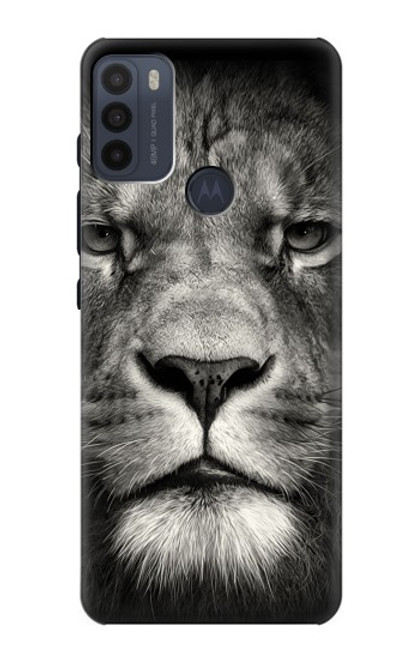 S1352 Lion Face Case For Motorola Moto G50