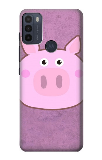 S3269 Pig Cartoon Case For Motorola Moto G50