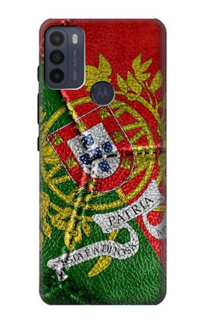 S3300 Portugal Flag Vintage Football Graphic Case For Motorola Moto G50