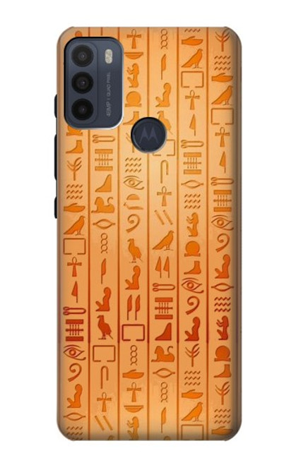 S3440 Egyptian Hieroglyphs Case For Motorola Moto G50