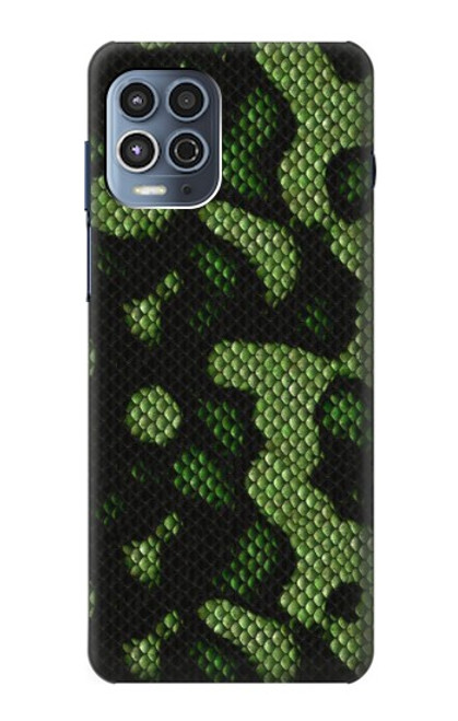 S2877 Green Snake Skin Graphic Printed Case For Motorola Moto G100